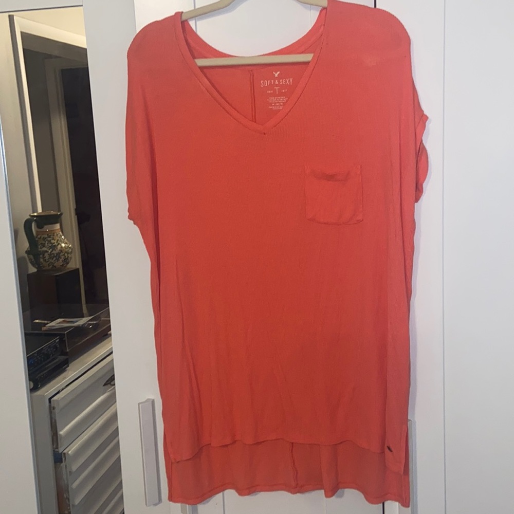 AE oversized tee soft & sexy line